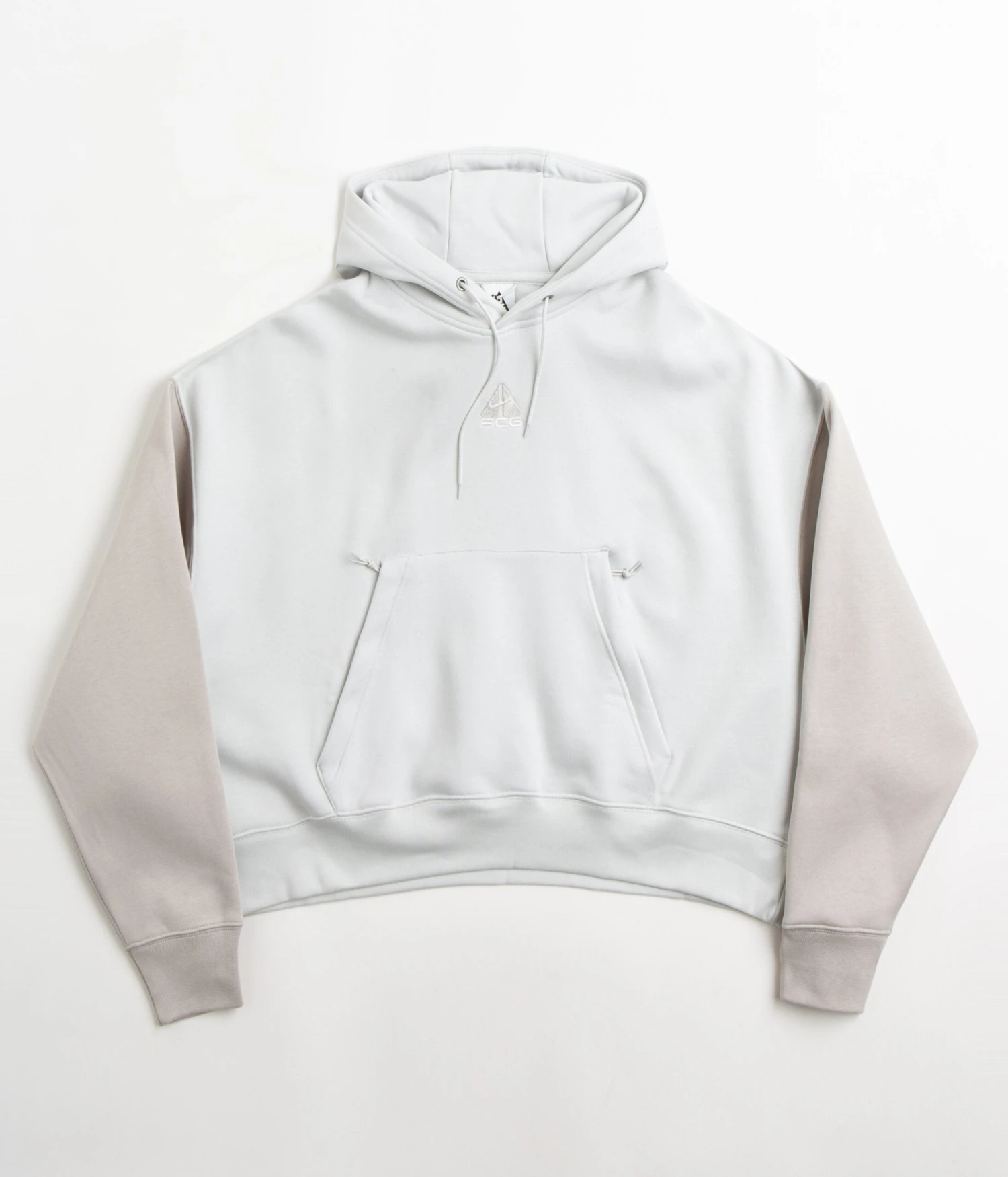 Nike ACG Womens Tuff Knit Hoodie - Photon Dust / Light Iron Ore / Summit White 1 Nike ACG Womens Tuff Knit Hoodie - Photon Dust / Light Iron Ore / Summit White