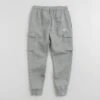 Nike Sportswear Nike Club Fleece Cargo Joggers - Dark Grey Heather / Matte Silver / White