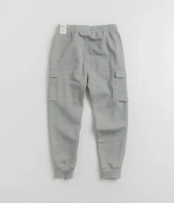 Nike Sportswear Nike Club Fleece Cargo Joggers - Dark Grey Heather / Matte Silver / White -Outlet The Street Set Store nike club fleece cargo joggers dark grey heather matte silver white 3 af2536db 5576 4fe8 b3ae 46236feb4626