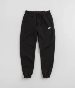Nike Sportswear Nike Club Fleece Sweatpants - Black / Black / White