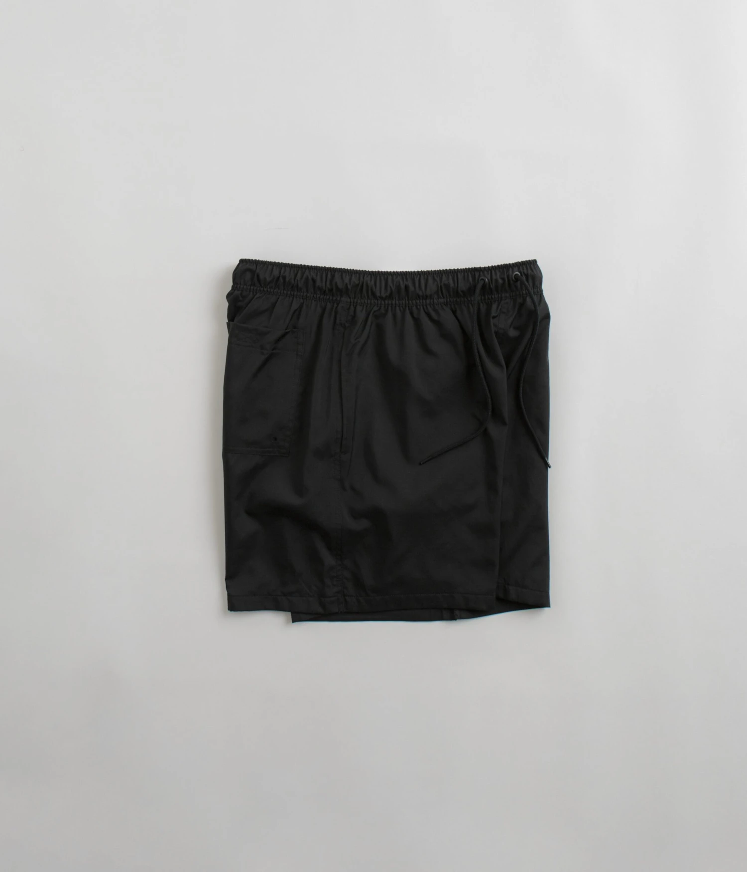 Nike Sportswear Nike Club Woven Flow Shorts - Black / White 2 Nike Sportswear Nike Club Woven Flow Shorts - Black / White - Image 2
