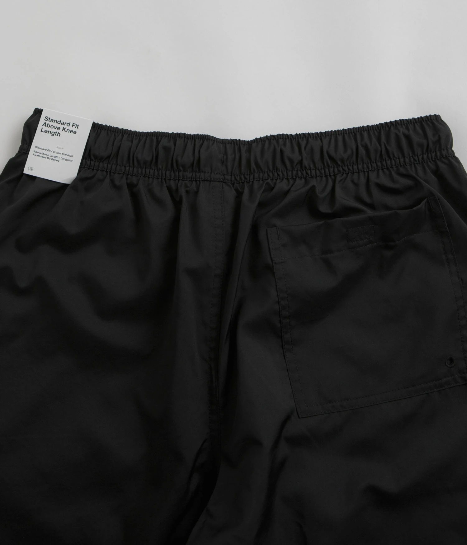 Nike Sportswear Nike Club Woven Flow Shorts - Black / White 6 Nike Sportswear Nike Club Woven Flow Shorts - Black / White - Image 6