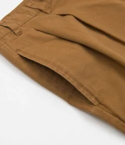 Nike Sportswear Nike Pleated Chino Shorts - Ale Brown / White -Outlet The Street Set Store nike pleated chino shorts ale brown white 7