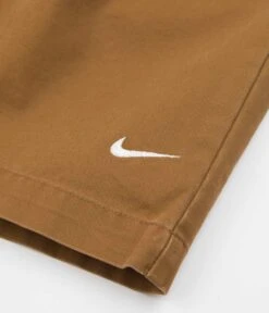 Nike Sportswear Nike Pleated Chino Shorts - Ale Brown / White -Outlet The Street Set Store nike pleated chino shorts ale brown white 8