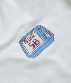 Nike SB Brainwash Long Sleeve T-Shirt - White -Outlet The Street Set Store nike sb brainwash long sleeve t shirt white 5