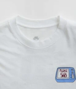 Nike SB Brainwash Long Sleeve T-Shirt - White -Outlet The Street Set Store nike sb brainwash long sleeve t shirt white 6