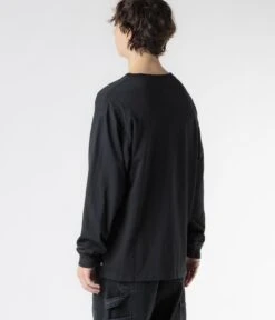 Nike SB Essentials Long Sleeve T-Shirt - Black -Outlet The Street Set Store nike sb essentials long sleeve t shirt black 3