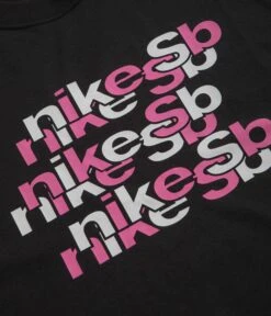 Nike SB Repeat Logo T-Shirt - Black -Outlet The Street Set Store nike sb repeat logo t shirt black 3