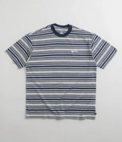 Nike SB Striped T-Shirt - Midnight Navy