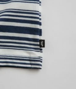 Nike SB Striped T-Shirt - Midnight Navy -Outlet The Street Set Store nike sb striped t shirt midnight navy 4