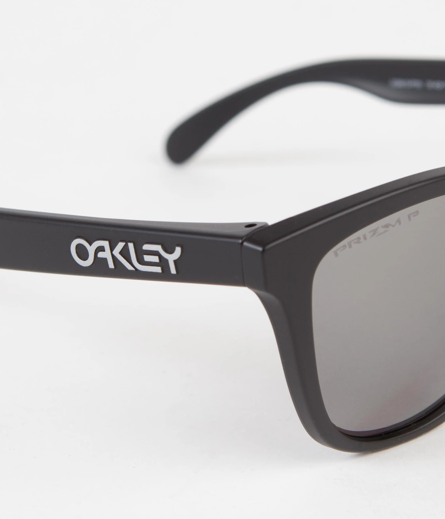 Oakley Frogskins Sunglasses - Matte Black / Prizm Black 4 Oakley Frogskins Sunglasses - Matte Black / Prizm Black - Image 4