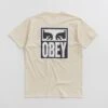 Obey Eyes Icon 2 T-Shirt - Cream