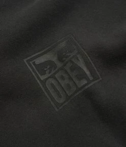 Obey Eyes Icon Extra Heavy Hoodie - Pigment Pirate Black -Outlet The Street Set Store obey eyes icon extra heavy hoodie pigment pirate black 4