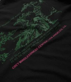 Obey Let Your Worries Fade Away T-Shirt - Vintage Black 9 Obey Let Your Worries Fade Away T-Shirt - Vintage Black -Outlet The Street Set Store obey let your worries fade away t shirt vintage black 5