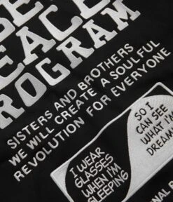 Obey Peace Program Crewneck Sweatshirt - Black -Outlet The Street Set Store obey peace program crewneck sweatshirt black 6