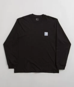 PACCBET Pocket Tag Long Sleeve T-Shirt - Black