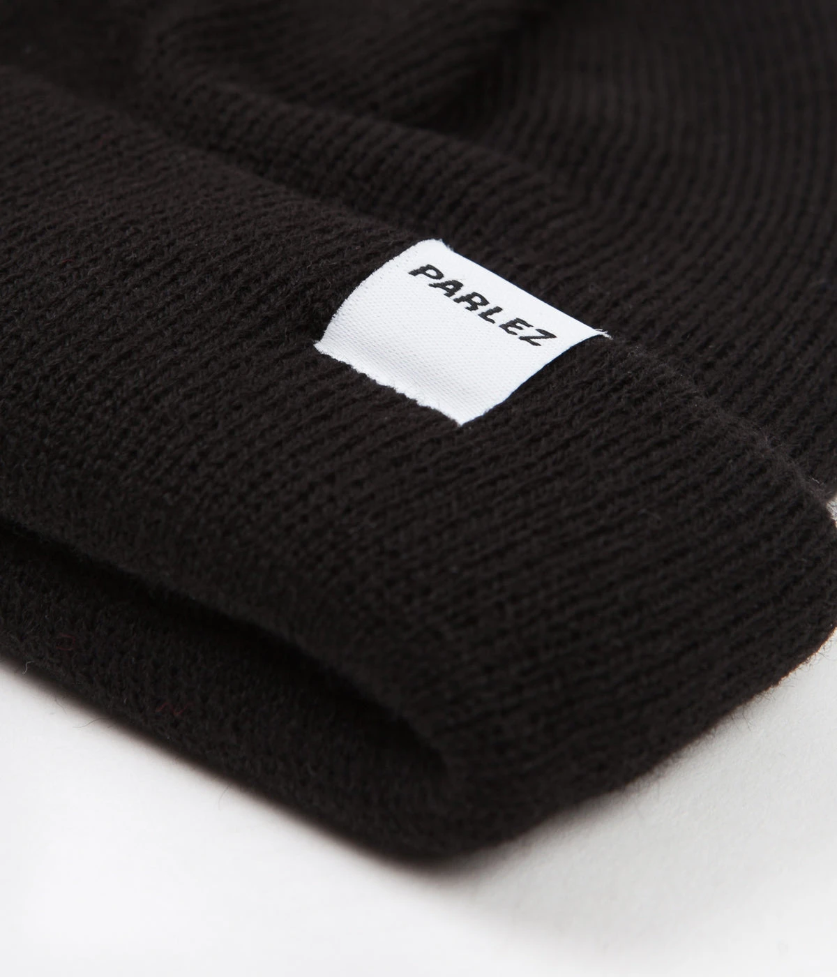 Parlez Flatholm Beanie - Black 2 Parlez Flatholm Beanie - Black - Image 2