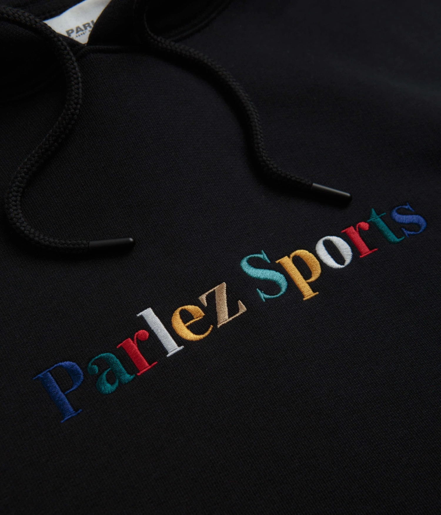 Parlez Leaf Hoodie - Black 3 Parlez Leaf Hoodie - Black - Image 3