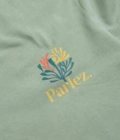 Parlez Revive T-Shirt - Sea Mist -Outlet The Street Set Store parlez revive t shirt sea mist 3