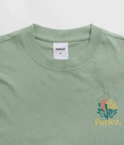 Parlez Revive T-Shirt - Sea Mist -Outlet The Street Set Store parlez revive t shirt sea mist 4