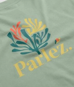 Parlez Revive T-Shirt - Sea Mist -Outlet The Street Set Store parlez revive t shirt sea mist 6
