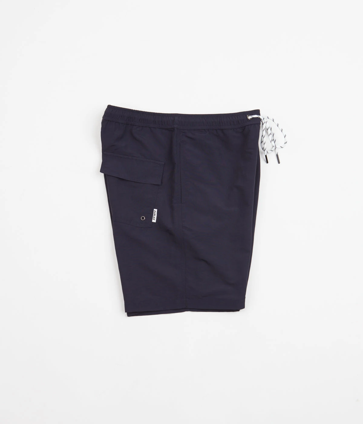 Parlez Rival Swim Shorts - Navy / White 2 Parlez Rival Swim Shorts - Navy / White - Image 2