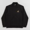 Parlez Wanstead 1/4 Zip Sweatshirt - Black