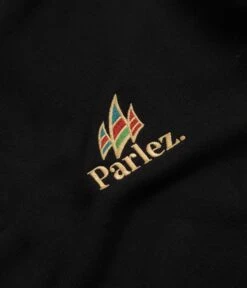 Parlez Wanstead 1/4 Zip Sweatshirt - Black -Outlet The Street Set Store parlez wanstead 1 4 zip sweatshirt black 3