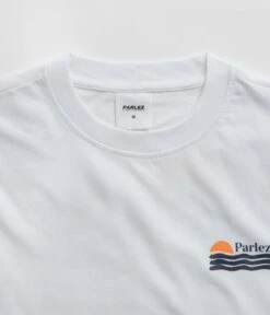 Parlez Wash T-Shirt - White 9 Parlez Wash T-Shirt - White -Outlet The Street Set Store parlez wash t shirt white 4