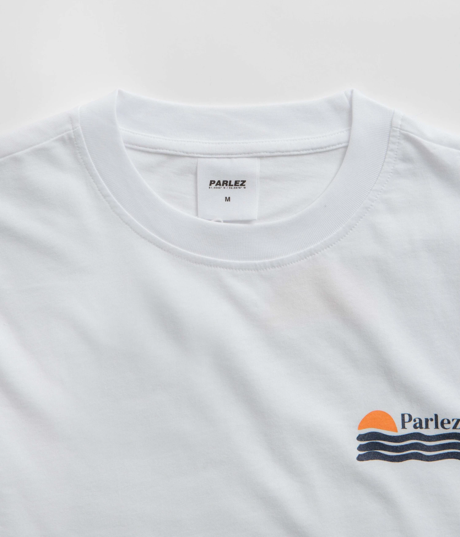Parlez Wash T-Shirt - White 4 Parlez Wash T-Shirt - White - Image 4
