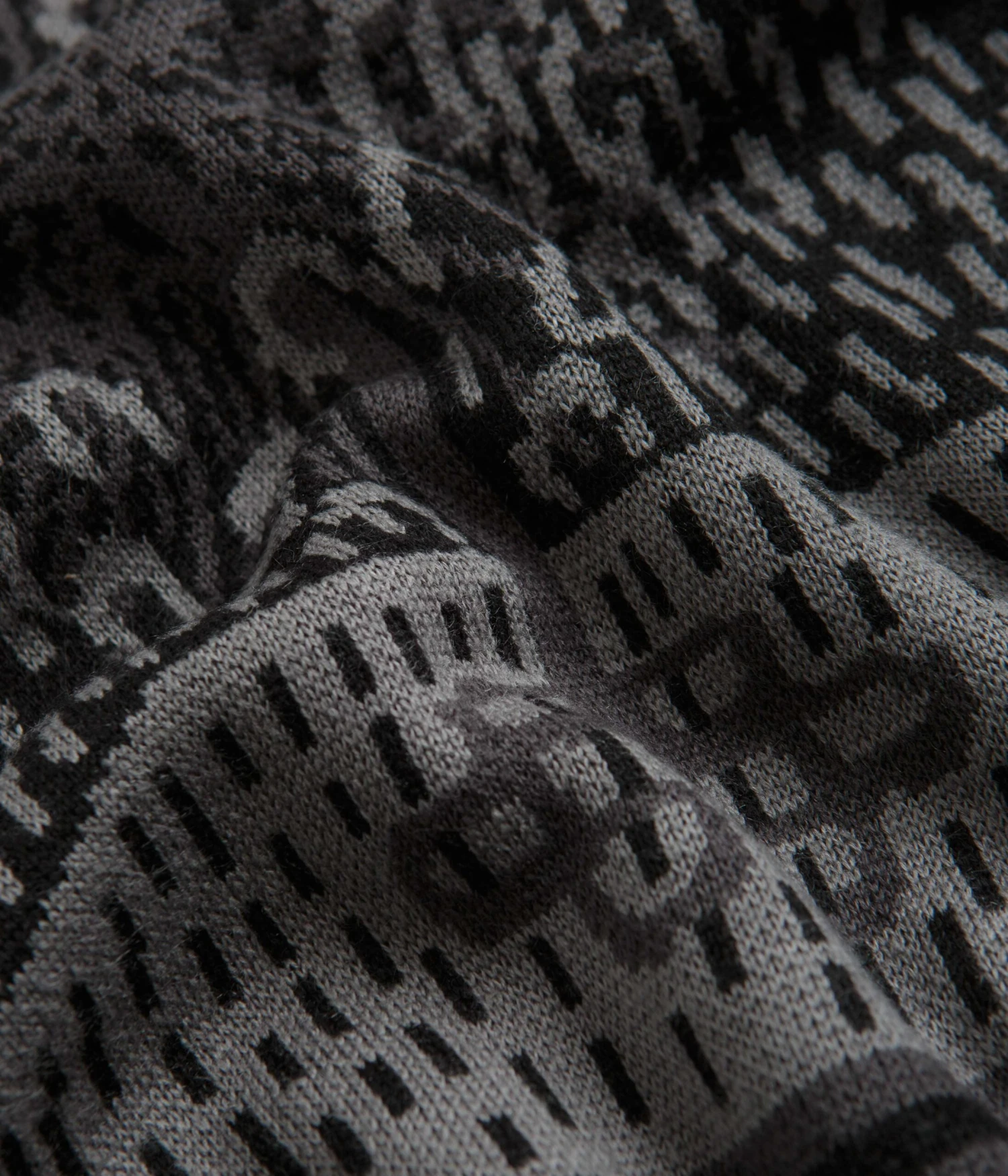 Pass Port Kings X Fountain Mohair Knitted Sweatshirt - Black 3 Pass Port Kings X Fountain Mohair Knitted Sweatshirt - Black - Image 3