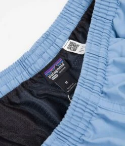 Patagonia Baggies 5" Shorts - Clean Currents Patch: Lago Blue -Outlet The Street Set Store patagonia baggies 5 shorts clean currents patch lago blue 6