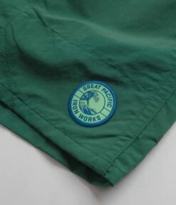 Patagonia Baggies Longs 7" Shorts - GPIW Crest: Conifer Green -Outlet The Street Set Store patagonia baggies longs 7 shorts gpiw crest conifer green 6