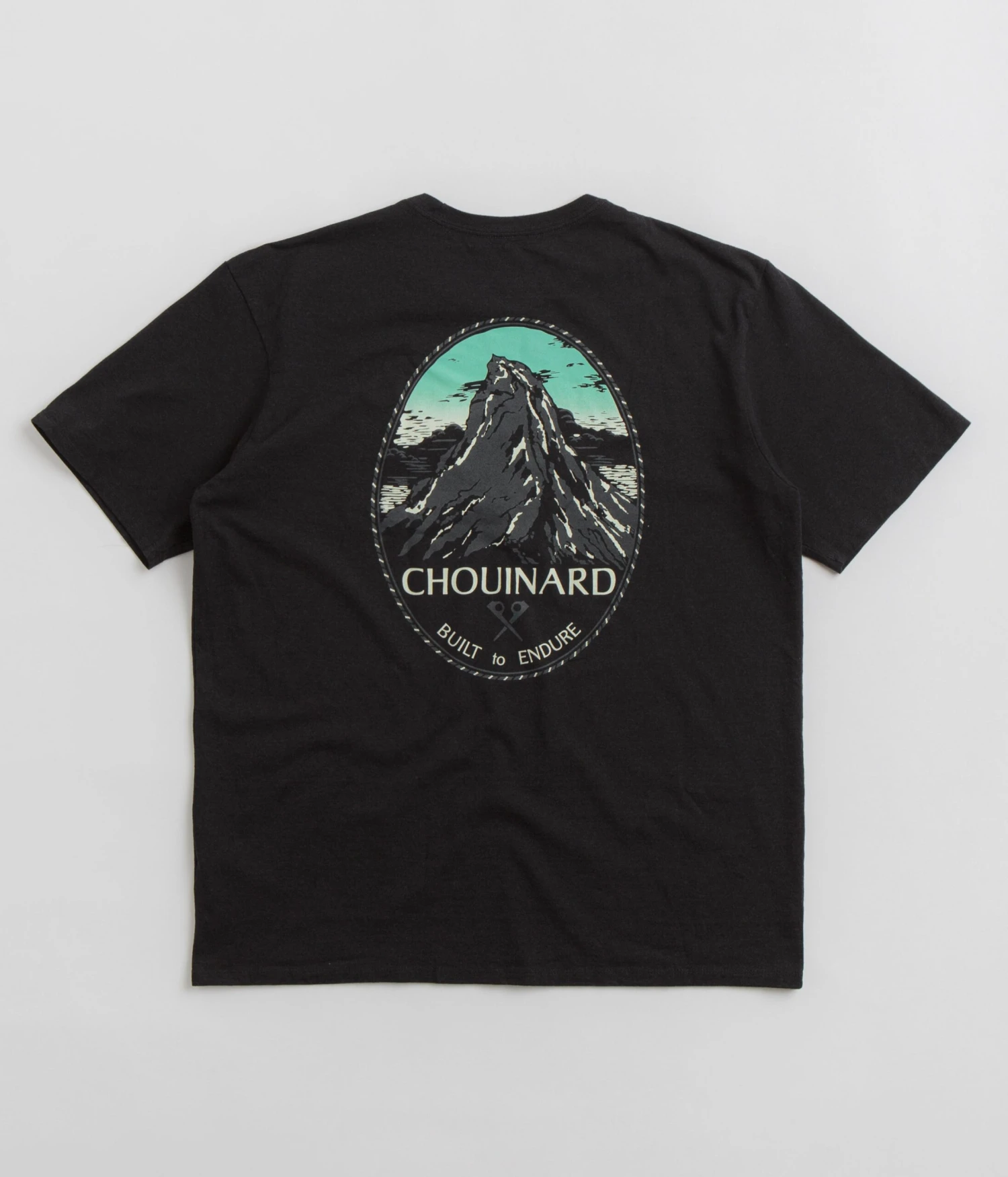 Patagonia Chouinard Crest Pocket Responsibili-Tee T-Shirt - Ink Black 1 Patagonia Chouinard Crest Pocket Responsibili-Tee T-Shirt - Ink Black