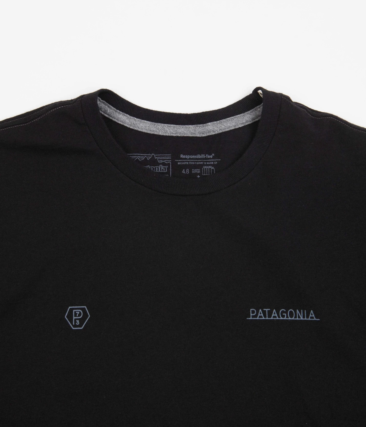 Patagonia Forge Mark Responsibili-Tee T-Shirt - Black 5 Patagonia Forge Mark Responsibili-Tee T-Shirt - Black - Image 5