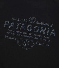 Patagonia Forge Mark Responsibili-Tee T-Shirt - Black 13 Patagonia Forge Mark Responsibili-Tee T-Shirt - Black -Outlet The Street Set Store patagonia forge mark responsibili tee t shirt black 7