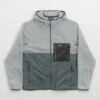 Patagonia Microdini Hoodie - Nouveau Green / Salt Grey