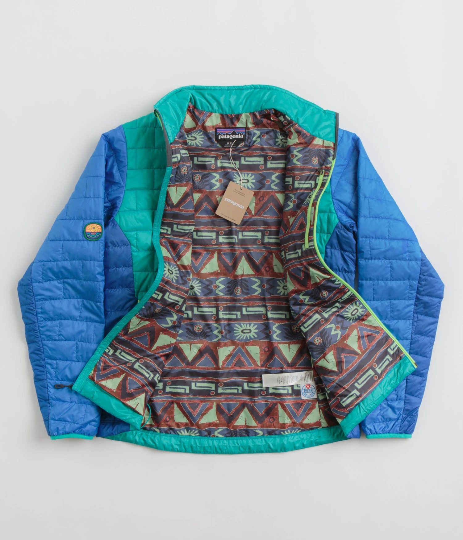 Patagonia Nano Puff Jacket - Subtidal Blue 2 Patagonia Nano Puff Jacket - Subtidal Blue - Image 2