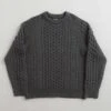 Patagonia Recycled Cable Knit Crewneck Sweatshirt - Hex Grey