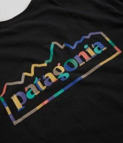 Patagonia Unity Fitz Responsibili-Tee T-Shirt - Ink Black -Outlet The Street Set Store patagonia unity fitz responsibili tee t shirt ink black 5