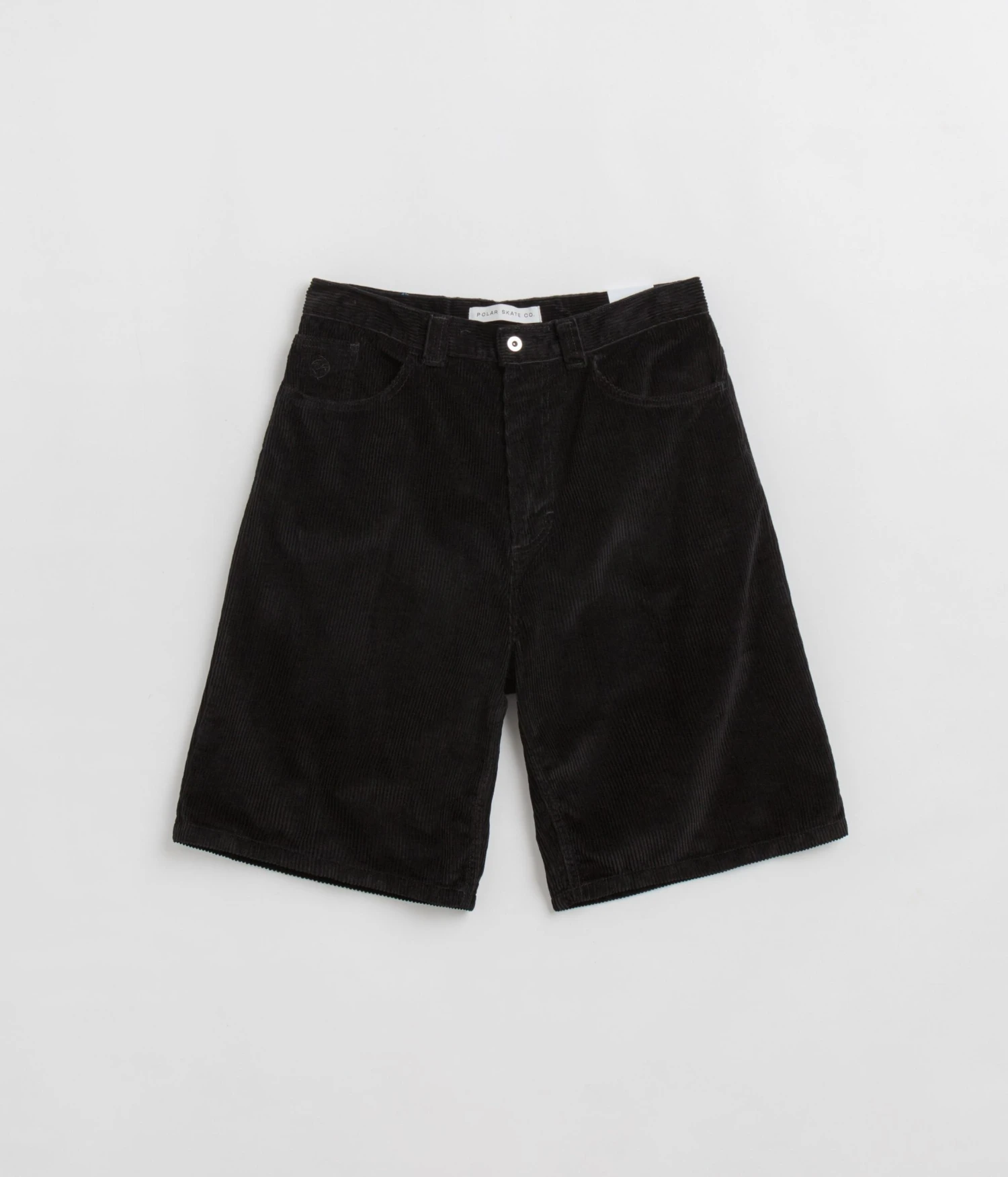 Polar Big Boy Cord Shorts - Black 1 Polar Big Boy Cord Shorts - Black