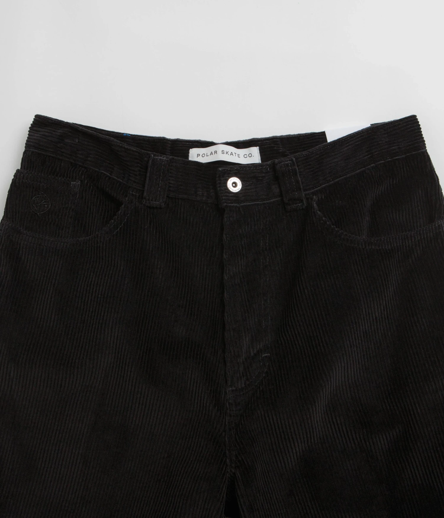 Polar Big Boy Cord Shorts - Black 4 Polar Big Boy Cord Shorts - Black - Image 4