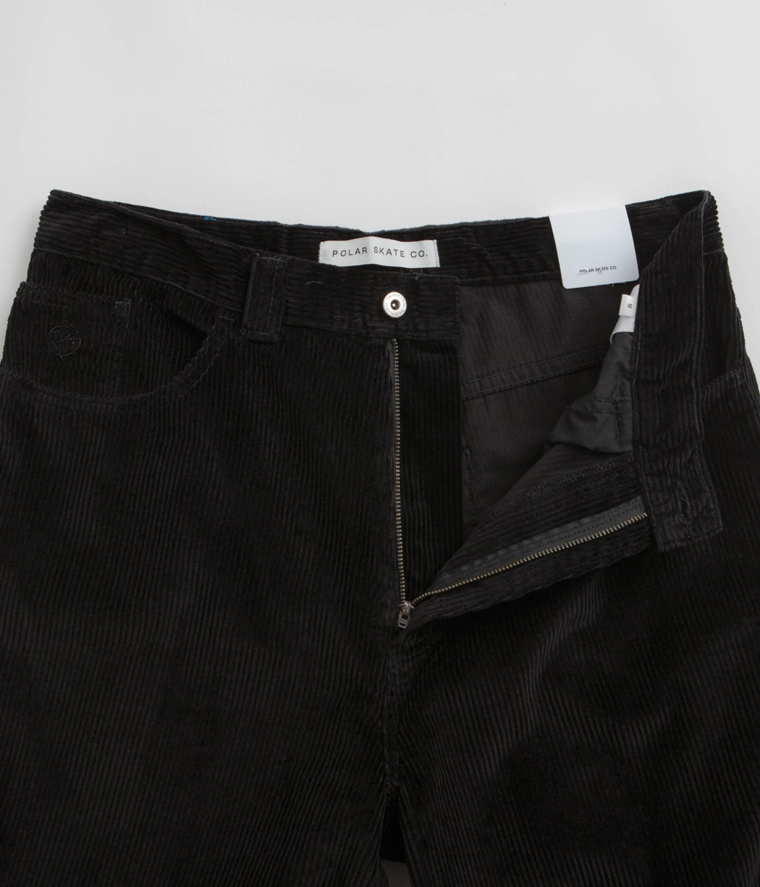Polar Big Boy Cord Shorts - Black 5 Polar Big Boy Cord Shorts - Black - Image 5