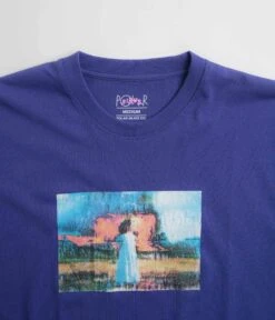 Polar Burning World T-Shirt - Purple -Outlet The Street Set Store polar burning world t shirt purple 3