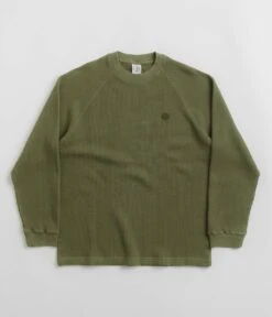 Polar Dan Long Sleeve T-Shirt - Army Green