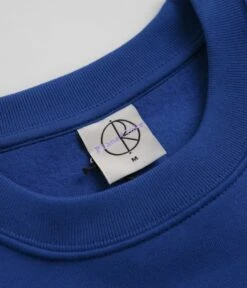 Polar Graph Dave Crewneck Sweatshirt - Egyptian Blue -Outlet The Street Set Store polar graph dave crewneck sweatshirt egyptian blue 4