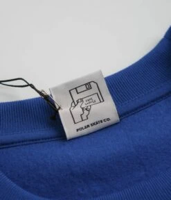 Polar Graph Dave Crewneck Sweatshirt - Egyptian Blue -Outlet The Street Set Store polar graph dave crewneck sweatshirt egyptian blue 5