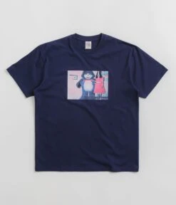Polar Pink Dress T-Shirt - Dark Blue