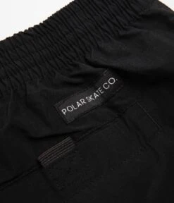 Polar Utility Swim Shorts - Black -Outlet The Street Set Store polar utility swim shorts black 7