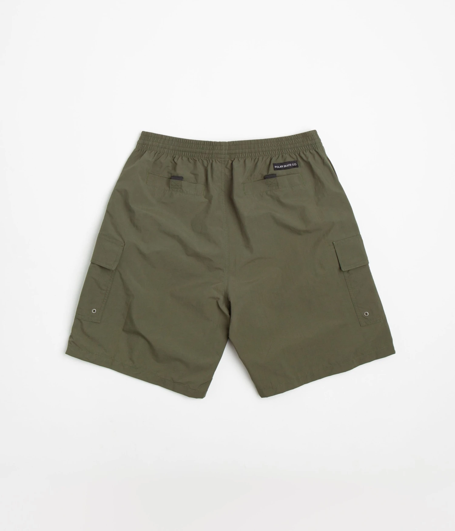 Polar Utility Swim Shorts - Dark Olive 3 Polar Utility Swim Shorts - Dark Olive - Image 3